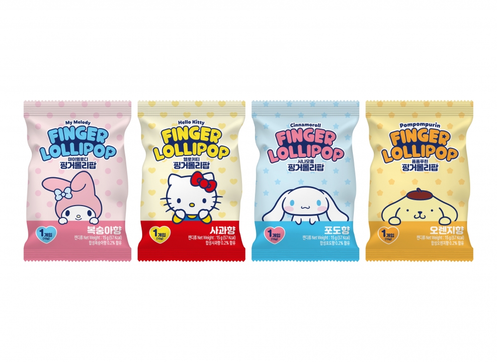 산리오캐릭터즈 핑거롤리팝
