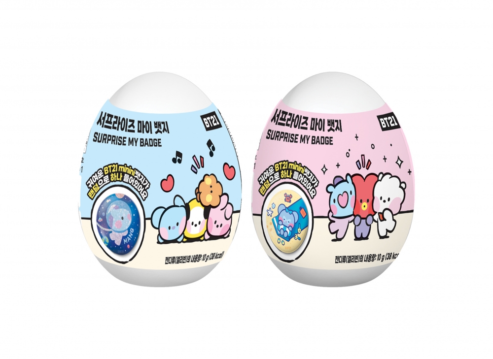 BT21 서프라이즈 마이 뱃지