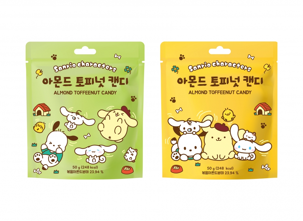 산리오캐릭터즈 아몬드 토피넛 캔디